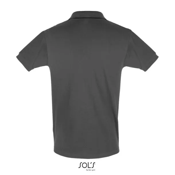 PERFECT MEN Muška Polo majica - 180g Tamno siva