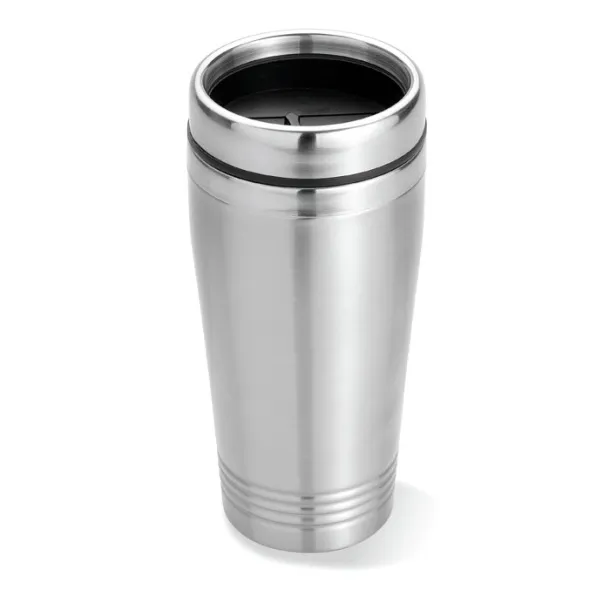 RODEODRIVE Double wall travel cup Matt Silver