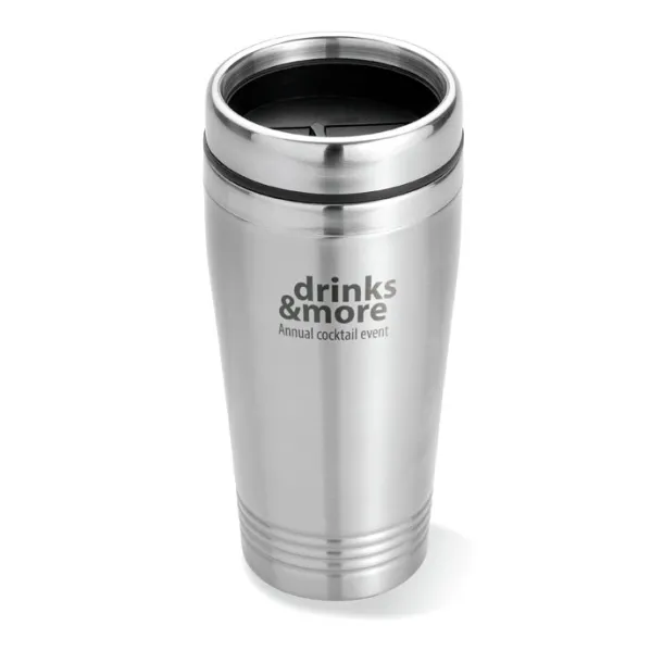 RODEODRIVE Double wall travel cup Matt Silver