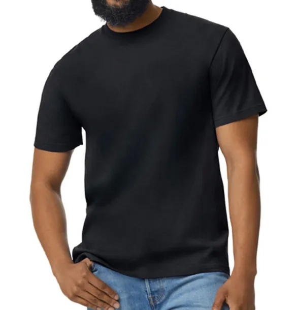  Softstyle Midweight Adult T-Shirt - Gildan Pitch Black