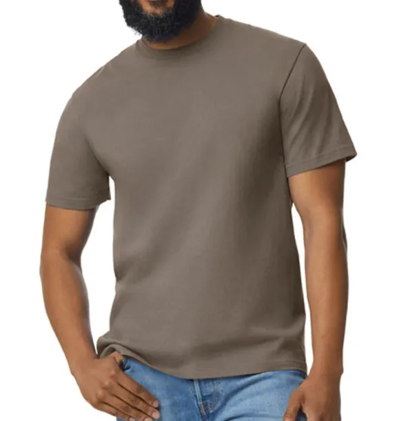  Softstyle Midweight Adult T-Shirt - Gildan Brown Savana