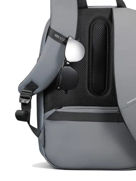  Bobby Edge ruksak, 16" - XD Design Siva Crna