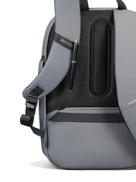  Bobby Edge ruksak, 16" - XD Design Siva Crna