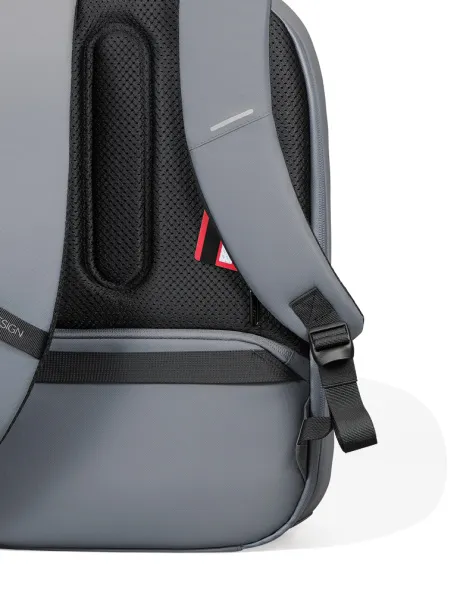  Bobby Edge ruksak, 16" - XD Design Siva Crna