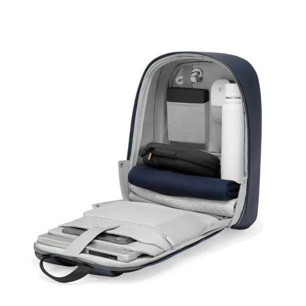  Bobby Edge ruksak, 16" - XD Design navy, black Crna