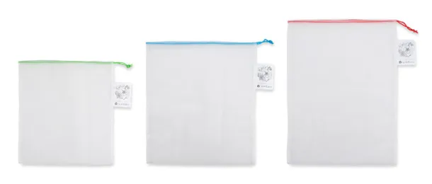 VEGE Mesh bags set White