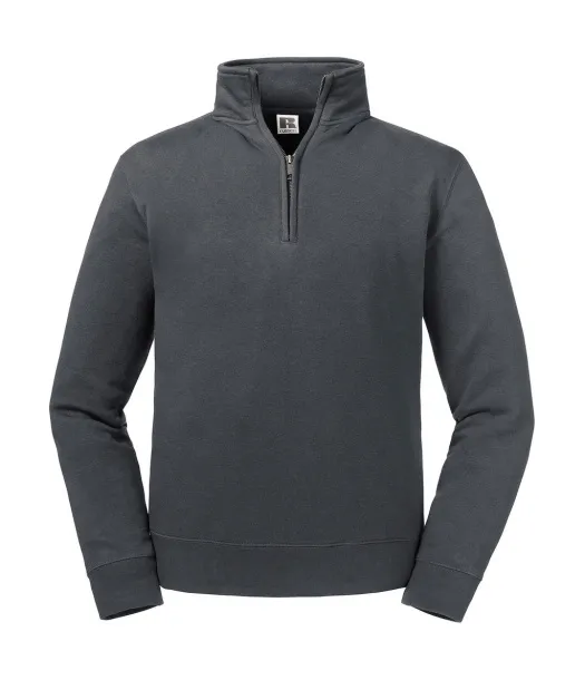  Authentic 1/4 Zip Sweat - Russell  Convoy Grey