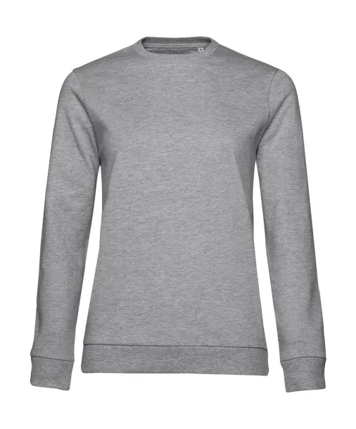 Ženski frotirni pulover, 280 g/m² - B&C Heather Grey