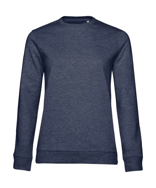  Ženski frotirni pulover, 280 g/m² - B&C Heather Navy