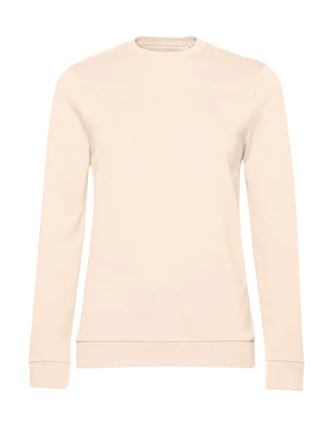  Ženski frotirni pulover, 280 g/m² - B&C Pale Pink