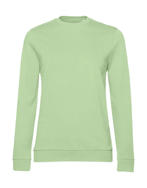  Ženski frotirni pulover, 280 g/m² - B&C Light Jade