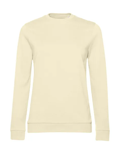  Ženski frotirni pulover, 280 g/m² - B&C Pale Yellow