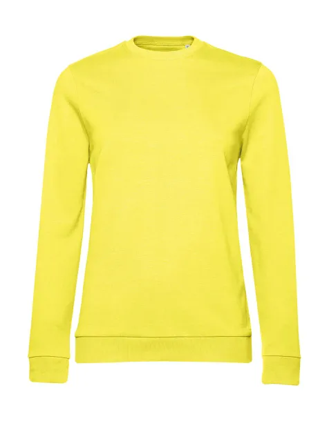  Ženski frotirni pulover, 280 g/m² - B&C Solar Yellow