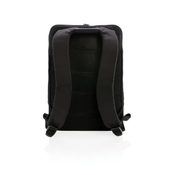  Swiss Peak USB ruksak s RFID zaštitom protiv krađe, 15" - Swiss Peak Crna