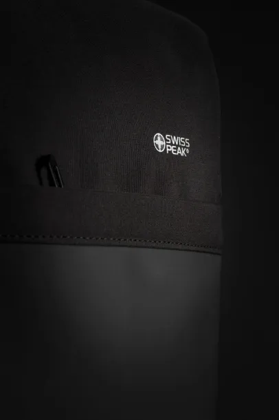  Swiss Peak USB ruksak s RFID zaštitom protiv krađe, 15" - Swiss Peak Crna
