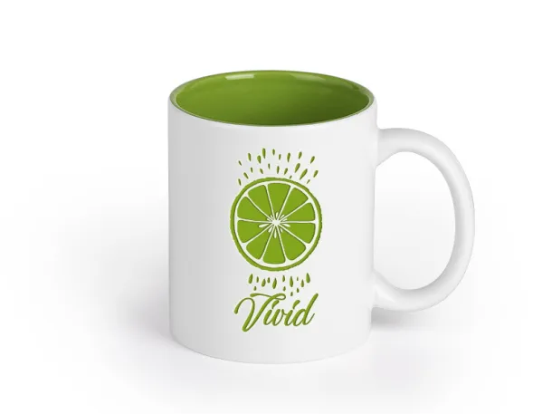 VIVID Stoneware mug Kiwi