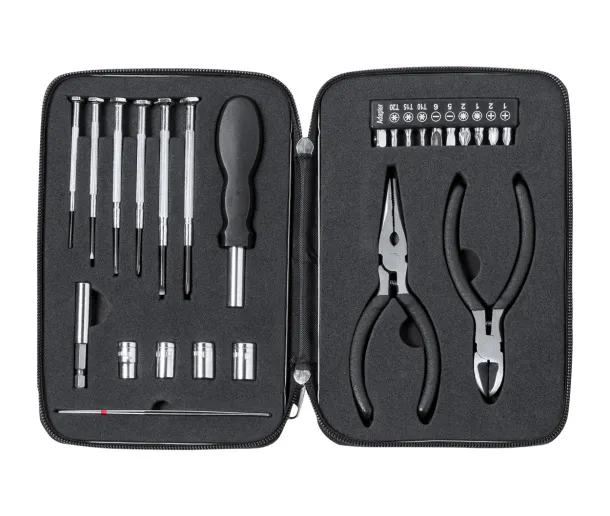 Ambery tool set Black Silver