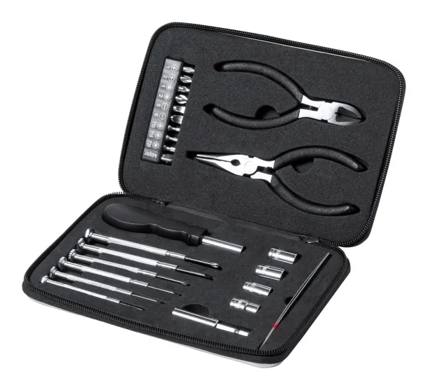 Ambery tool set Black Silver