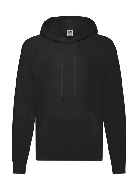  Muški lagani hoodie, 240 g/m² Crna