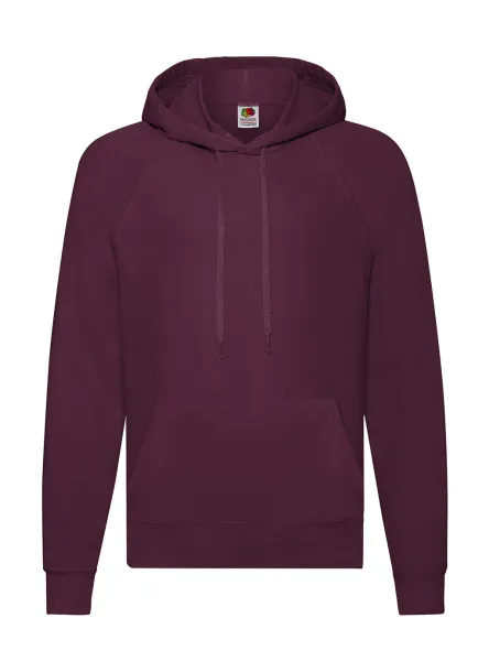  Muški lagani hoodie, 240 g/m² burgundac
