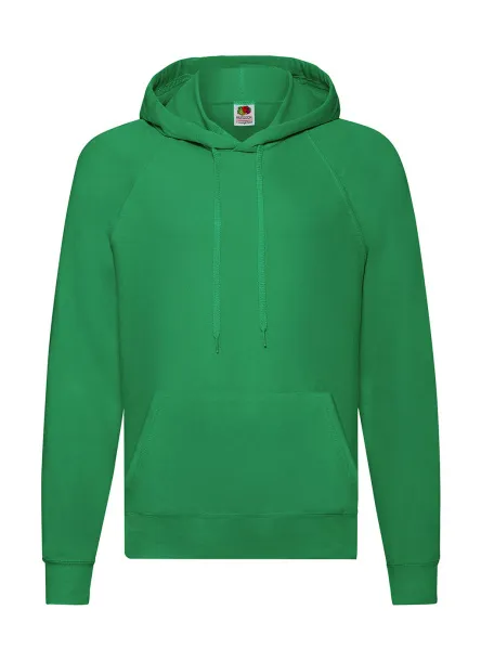  Muški lagani hoodie, 240 g/m² Kelly zelena