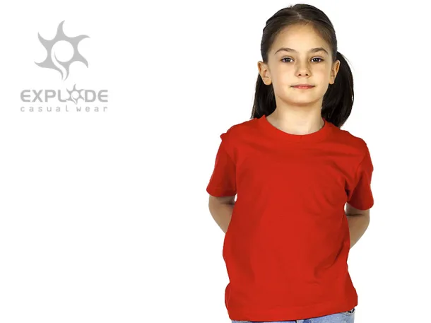 MASTER KIDS Dječja majica kratkih rukav, 150 g/m2 - EXPLODE Crvena