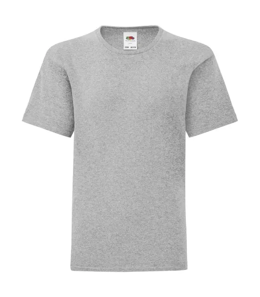  Kids' Iconic 150 T - Fruit of the Loom Heather Grey