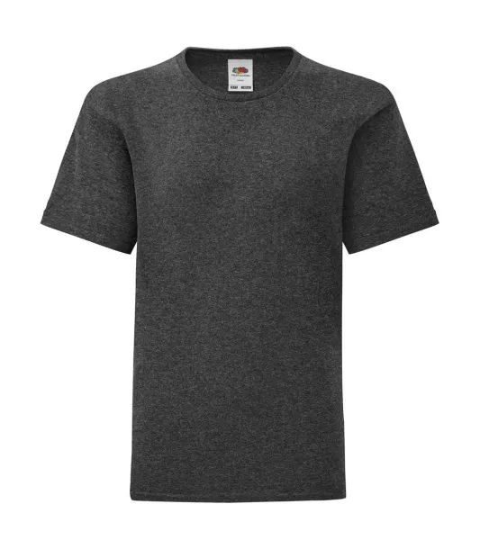  Kids' Iconic 150 T - Fruit of the Loom Dark Heather Grey