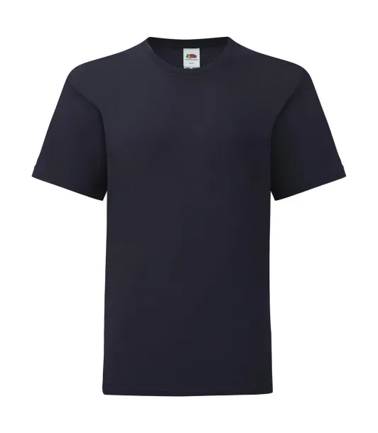  Kids' Iconic 150 T - Fruit of the Loom Deep Navy