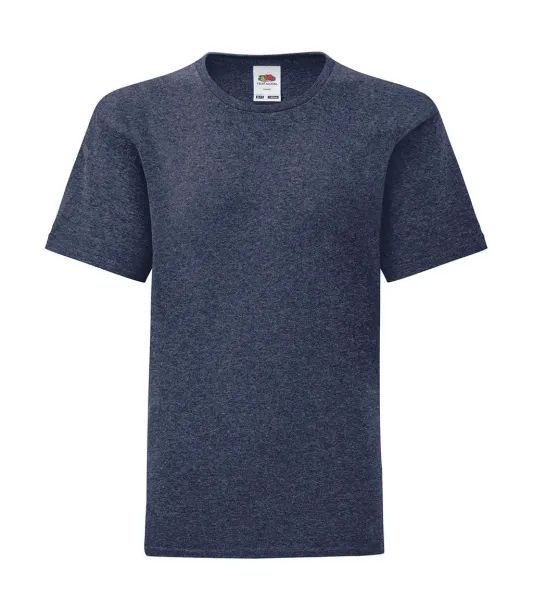  Kids' Iconic 150 T - Fruit of the Loom Heather Navy