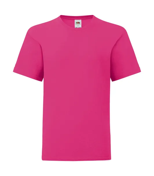  Kids' Iconic 150 T - Fruit of the Loom Fuchsia