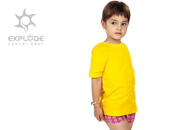 MASTER KIDS Dječja majica kratkih rukav, 150 g/m2 - EXPLODE Žuta