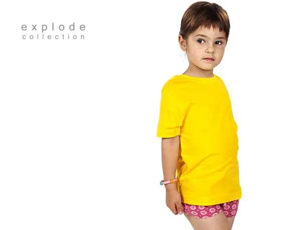 MASTER KIDS Dječja majica kratkih rukav, 150 g/m2 - EXPLODE Žuta