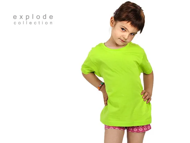 MASTER KIDS Dječja majica kratkih rukav, 150 g/m2 - EXPLODE Kivi