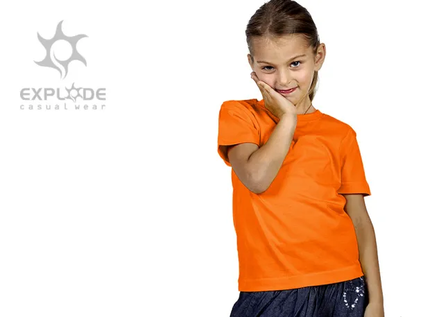 MASTER KIDS Dječja majica kratkih rukav, 150 g/m2 - EXPLODE Narančasta