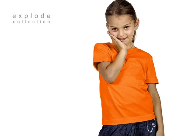 MASTER KIDS Dječja majica kratkih rukav, 150 g/m2 - EXPLODE Narančasta