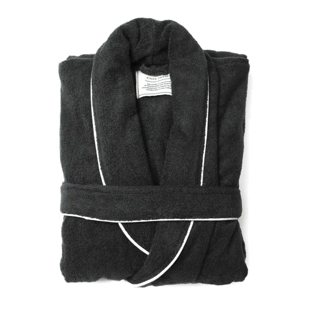  VINGA Harper bathrobe S/M - Vinga Grey 