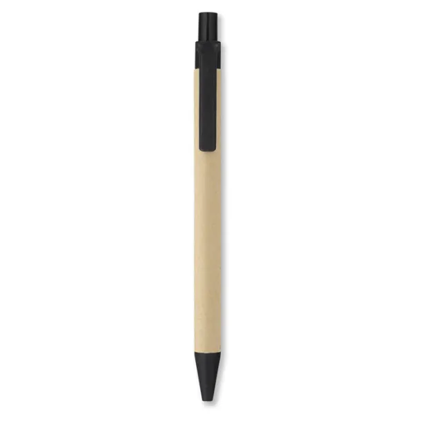 CARTOON Biodegradable plastic ball pen Black