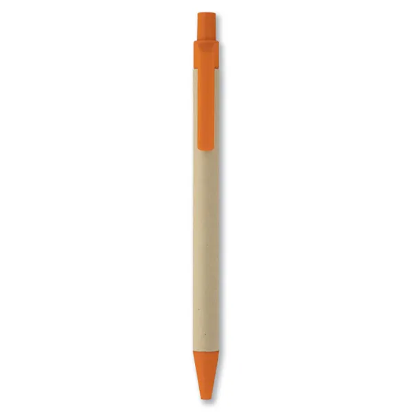 CARTOON Biodegradable plastic ball pen Orange