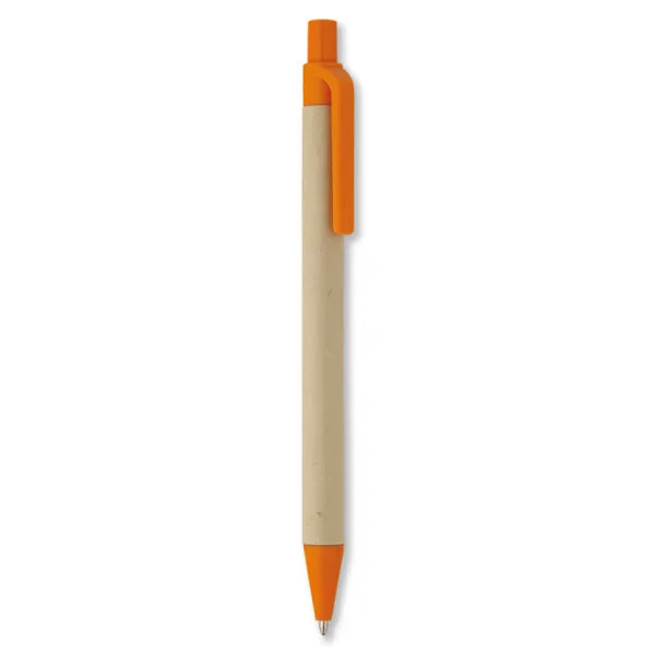 CARTOON Biodegradable plastic ball pen Orange