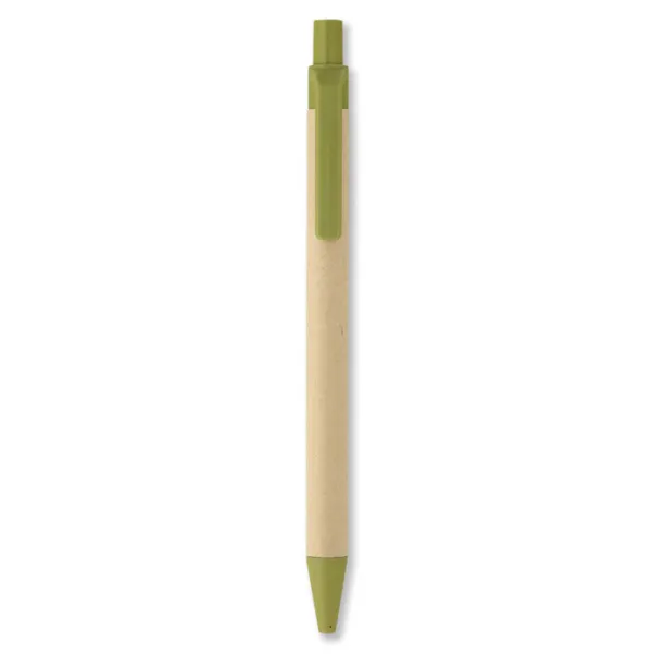 CARTOON Biodegradable plastic ball pen Lime