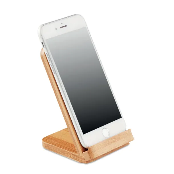 WIRE&STAND Bamboo wireless charging stand Wood