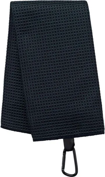  WAFFLE GOLF TOWEL - Proact Black