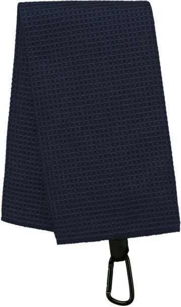  WAFFLE GOLF TOWEL - Proact Navy