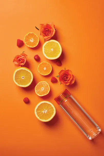  VINGA Cott RPET water bottle - Vinga Orange 