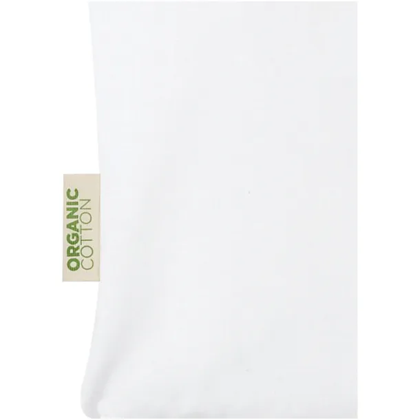 Orissa 140 g/m² GOTS organic cotton tote bag - Unbranded White