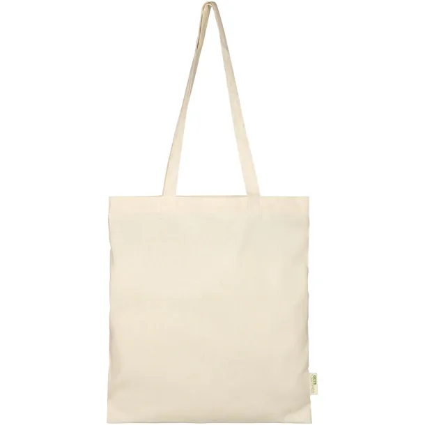 Orissa 140 g/m² GOTS organic cotton tote bag Natural