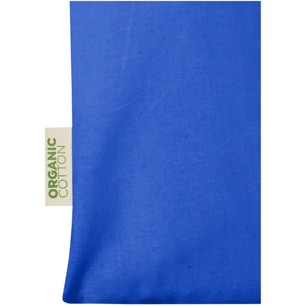 Orissa 140 g/m² GOTS organic cotton tote bag Royal blue