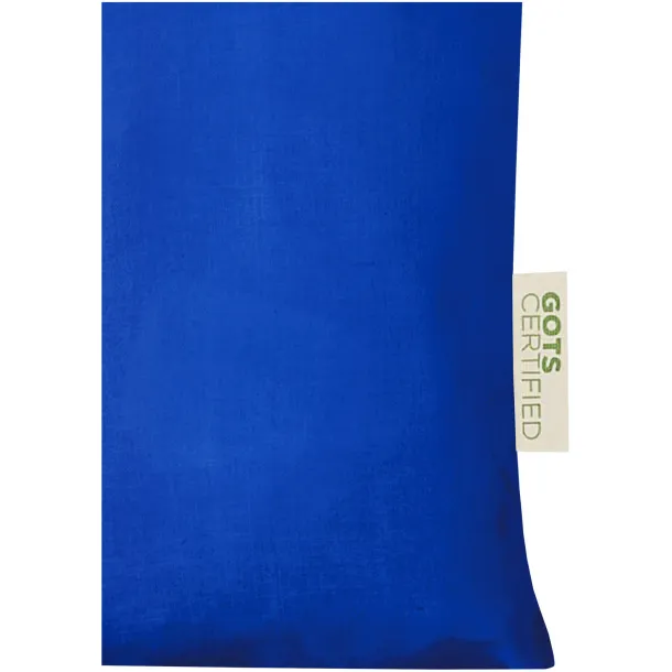 Orissa 140 g/m² GOTS organic cotton tote bag Royal blue