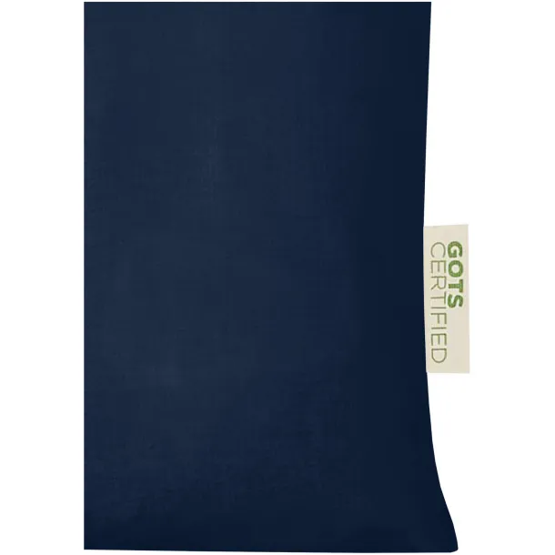 Orissa 140 g/m² GOTS organic cotton tote bag Navy Blue